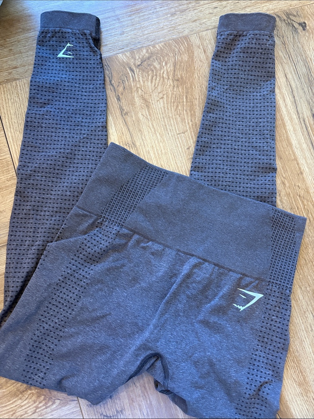 Brown Vital Seamless Gymshark leggings